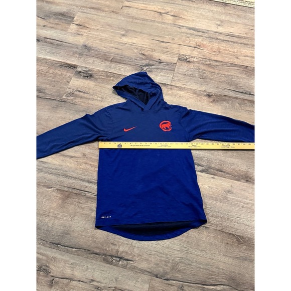 Nike Other - Nike men's Chicago Cubs long sleeve shirt‎ with a hood dri fit size small